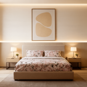 ست روتختی طرح گل‌های پاستلی – لطافت و زیبایی در قلب اتاق‌خواب