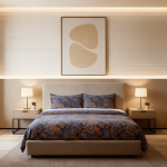 ست روتختی طرح قدیمی آبی – اصالت شرقی، شکوه خواب