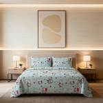 ست روتختی کودکانه طرح گربه کارتونی | شاد، بامزه و دوست‌داشتنی